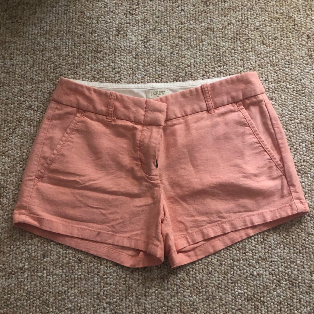 J crew short, 00, salmon short